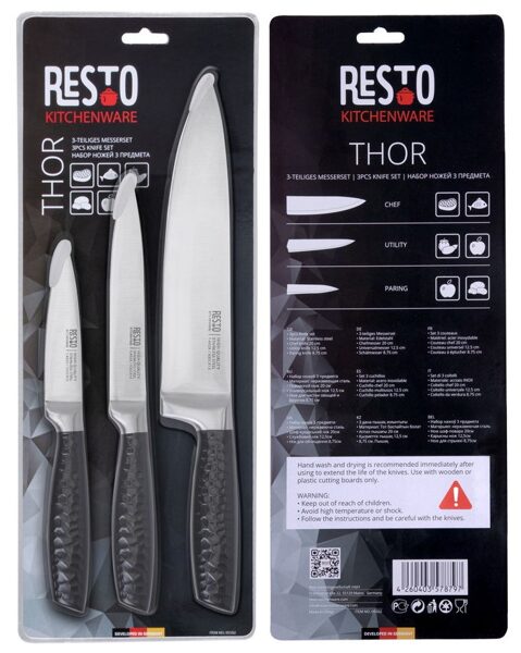 Thor Knife set (3 pcs)